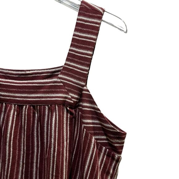 Lucky Brand Striped Square Neck Tank Top Size Large - Picture 3 of 5